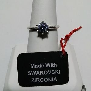 1.5 ct Swarovski Zirconia Solitaire Engagement Ring
